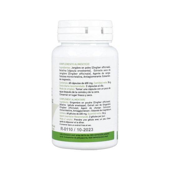 PlantaPol Gengibre 600mg 60caps