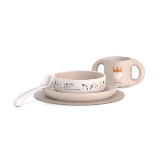 Suavinex® louça de mesa de aprendizagem rosa Suavinex® louça de mesa de aprendizagem rosa