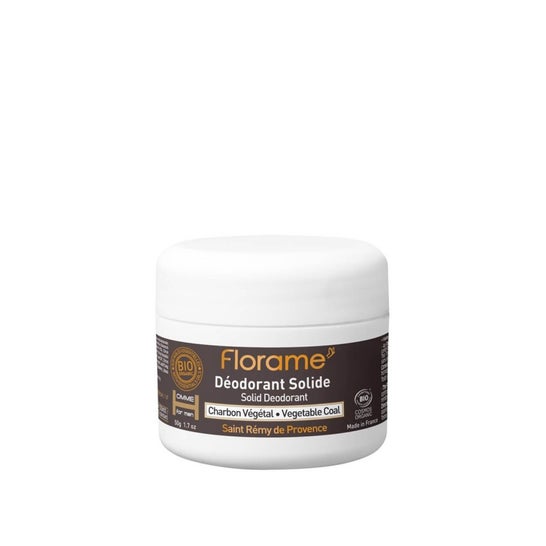 Florame Man Desodorizante Carvão Vegetal Sólido 50g