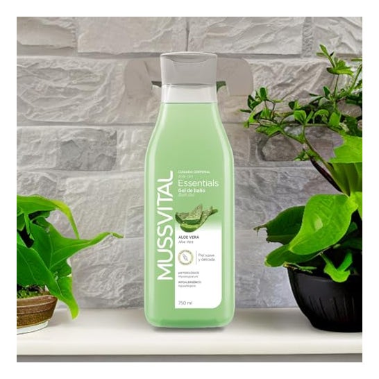Mussvital gel de banho com Aloe vera 750ml Mussvital gel de banho com Aloe vera 750ml