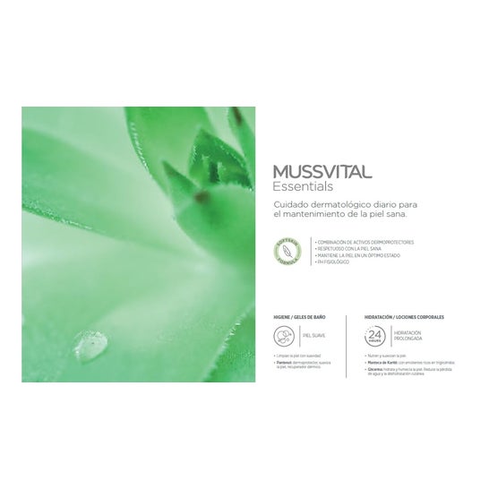 Mussvital gel de banho com Aloe vera 750ml Mussvital gel de banho com Aloe vera 750ml