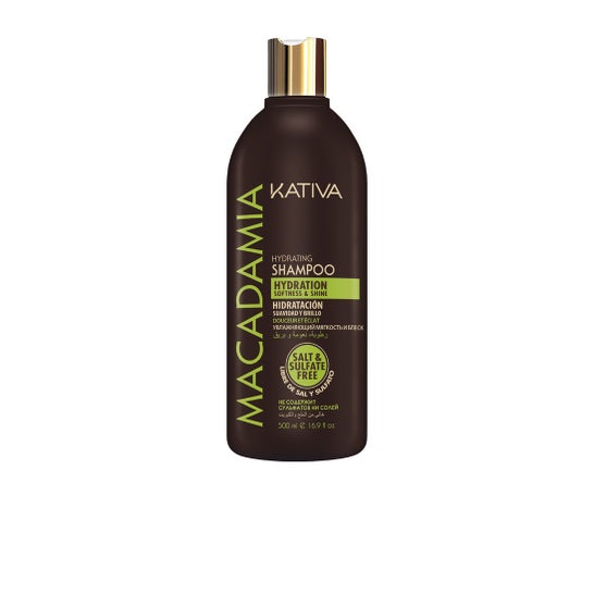 Kativa Macadamia Shampoo Hidratação Intensa 500ml