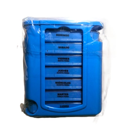 Dernove 7 Day Individual Weekly Pillly Box 1pc