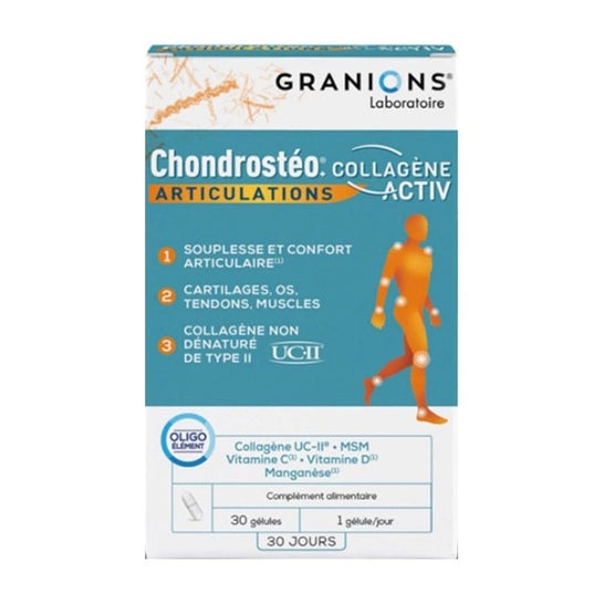Granions Chondrosteo+ Colágeno Activo 30 Cápsula