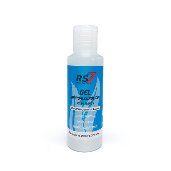 RS7 Gel higienizante para mãos 100ml