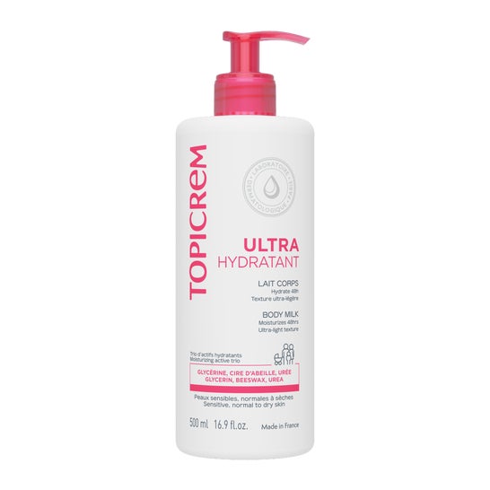 Topicrem Leite Corporal Ultra-Hidratante 500ml