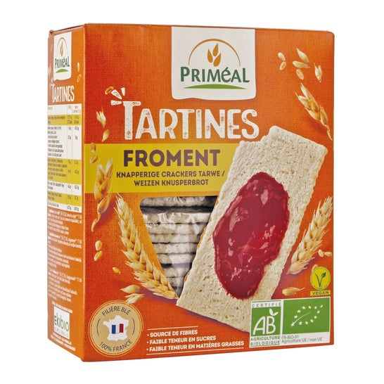 Torradas Crocantes de trigo orgânico 150g