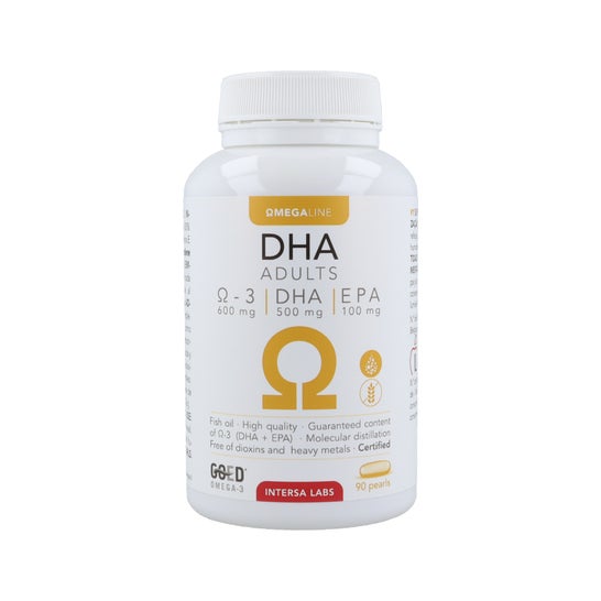 Dietético Intersa DHA omega-3 e adulto EPA 90cáps