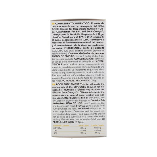 Dietético Intersa DHA omega-3 e adulto EPA 90cáps