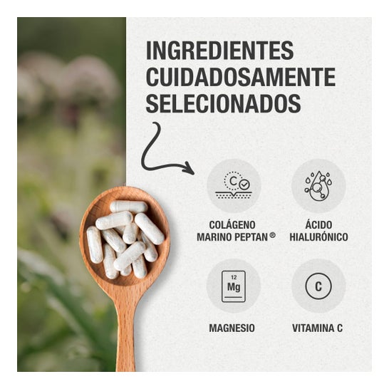 Natnatura Colágeno com Magnésio + Vitamina C. 100 Cápsulas Vegetal