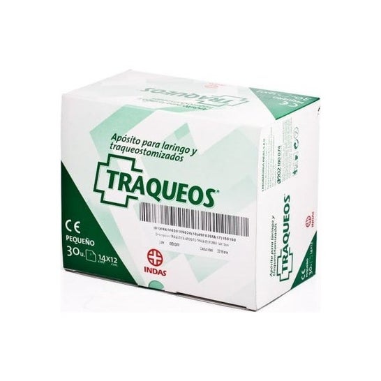 Indas Aposito Traqueos 14x12cm 30uds