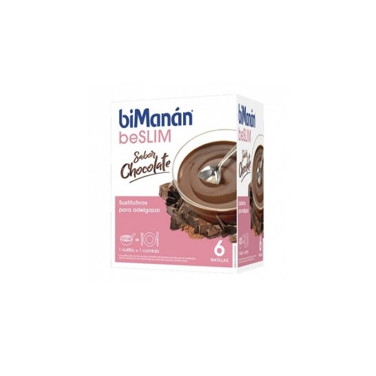Bimanan BeSlim Creme de Chocolate 6 saquetas de 50g