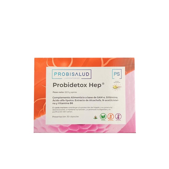 Probisalud Probidetox Hep 30caps