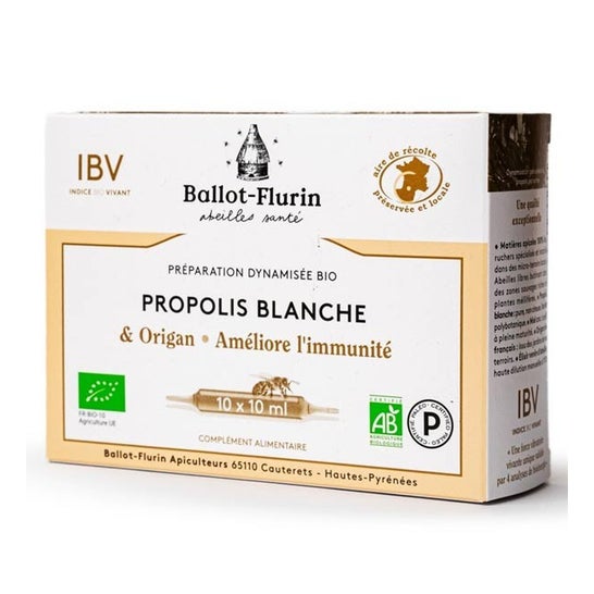 Flurin Própolis Pacote Branco 10 Ampolas Flurin Própolis Pacote Branco 10 Ampolas