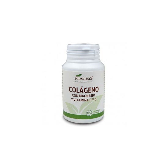 Colagénio Plantapol Com Magnésio E Vitamina C E D 120comp.