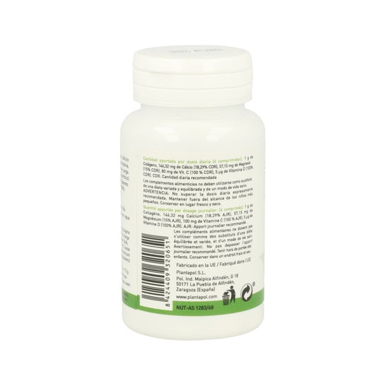 Colagénio Plantapol Com Magnésio E Vitamina C E D 120comp.