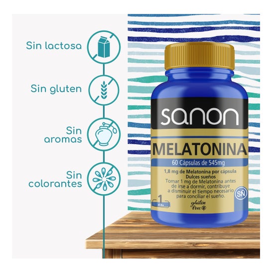 Sanon Melatonin 545mg 60caps
