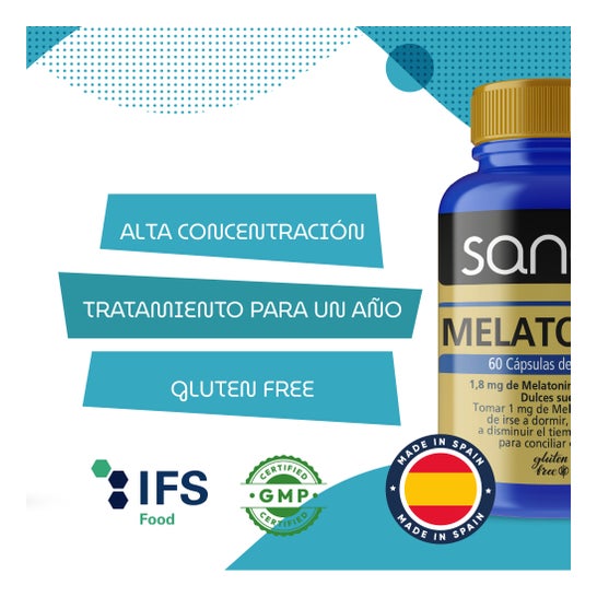 Sanon Melatonin 545mg 60caps