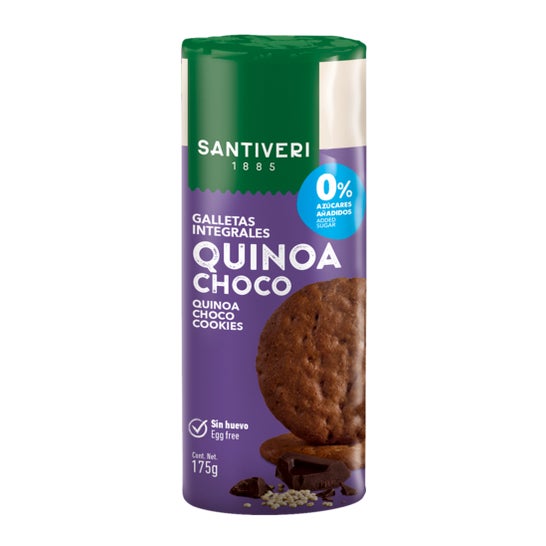 Santiveri Biscoitos Digestivos Quinoa Choco 175g