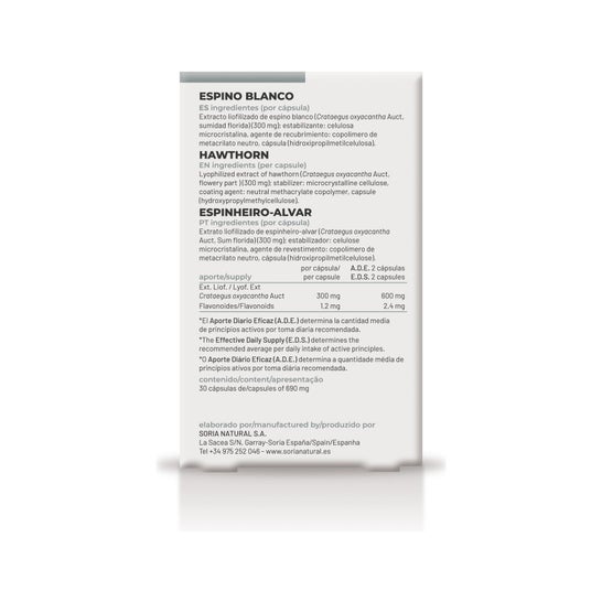 Espino Blanco Xxl 30c Soria Natural