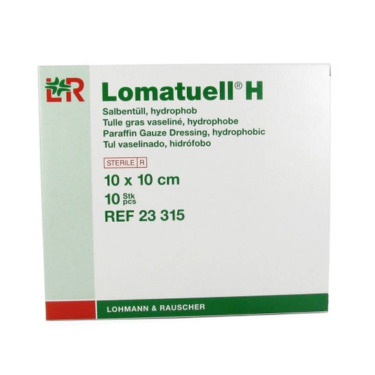 Lohmann Lomatuell H Tulle Gras 10 X 10 Cm Caixa de 10