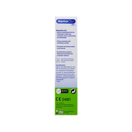 Gel hemorroidal de HemoClin 37g
