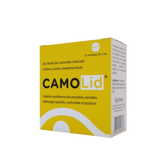 Horus Pharma CamoLid Camomille Matricaire Água Floral 15x5ml