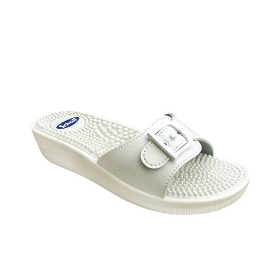 Scholl Nova Massagem Branco Tamanho 39 1 Par