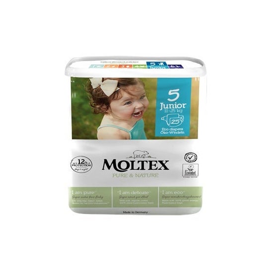 Ontex Moltex Pure&Nat.5(11-25)J 25Pcs