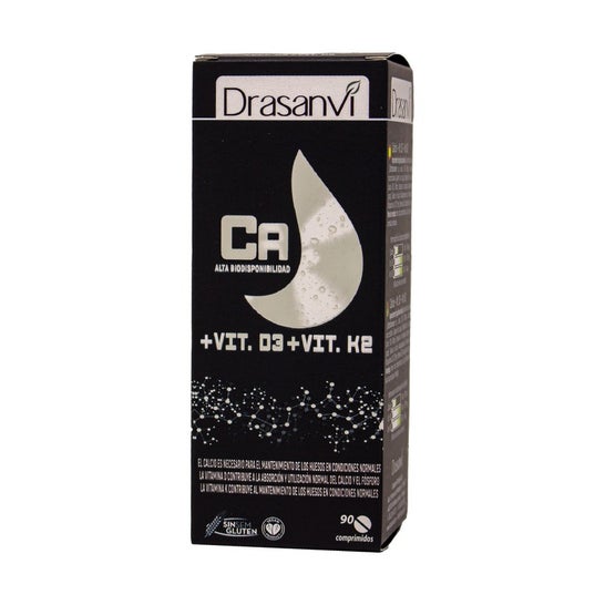 Drasanvi Mineral Cálcio Vitamina D3+K2 90comp