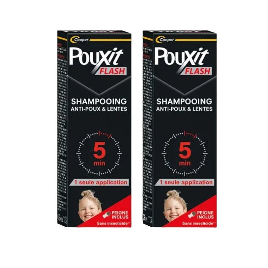 Pouxit Flash Shampoo 2x100ml