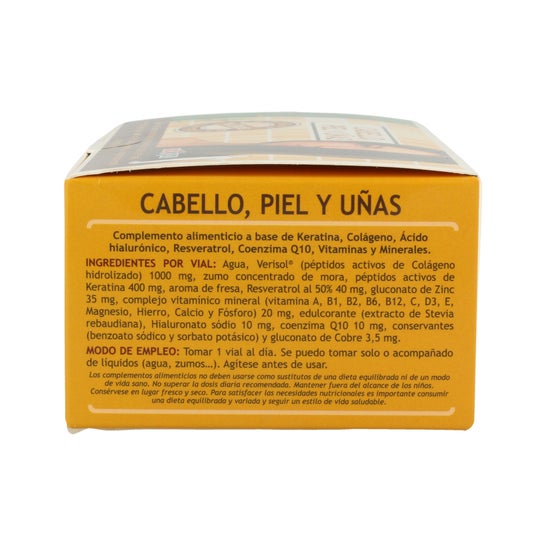 Tongil Cabellos Piel Uñas 14 Viales