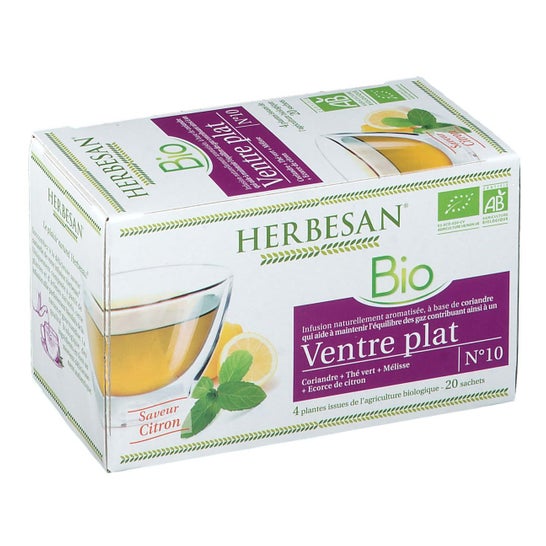 Coentros de Infusão de Ervas Coentros Belly Flat Coentros Coentros Orgânicos 20 saquetas