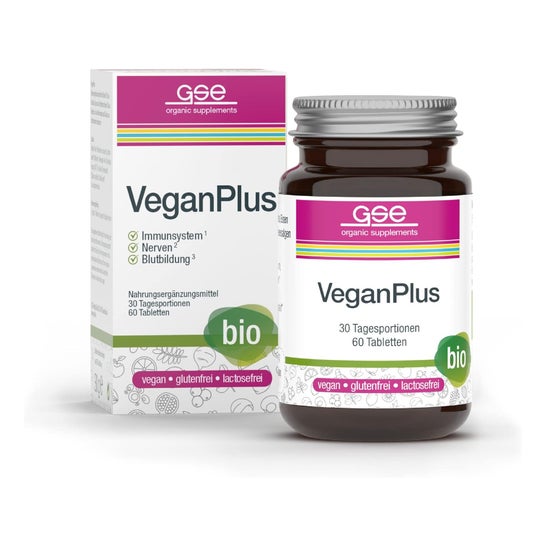 Gse Veganplus Bio 60comp