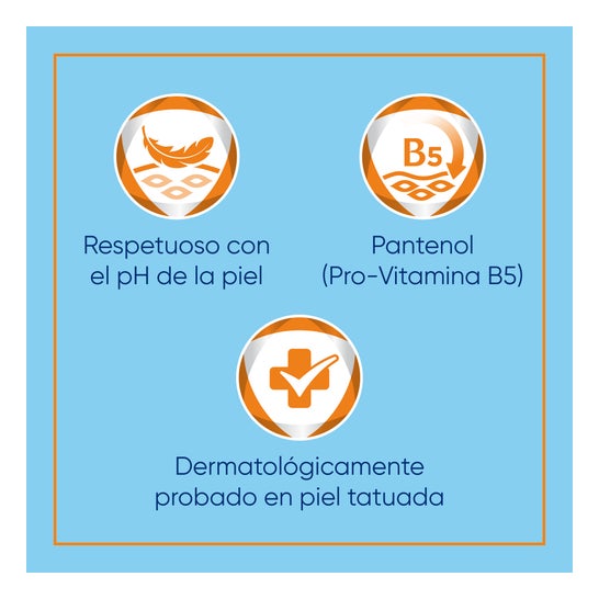 Bepanthol Tattoo Gel Limpiador 200ml