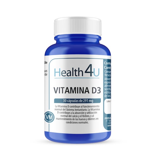 H4U Vitamina D3 20 Cápsulas de 550 mg