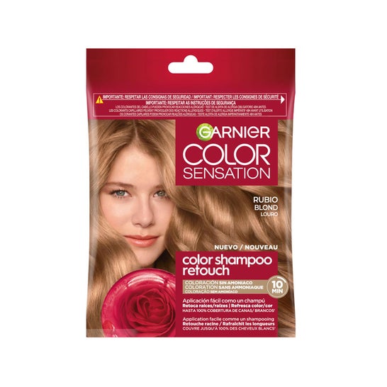 Garnier Color Sensation Color Shampoo Retouch 7.0 Blonde 3 Unidades