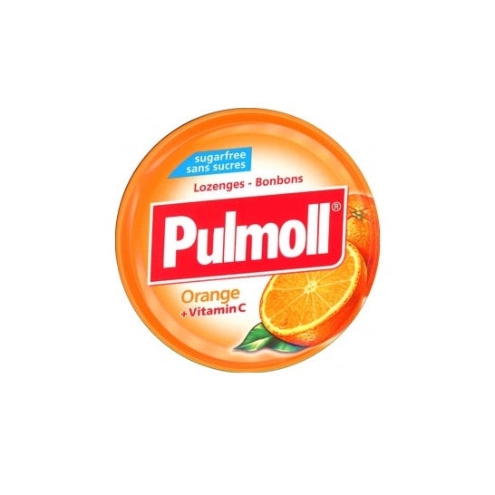Pulmoll Sugar-free Tablets Laranja 45g
