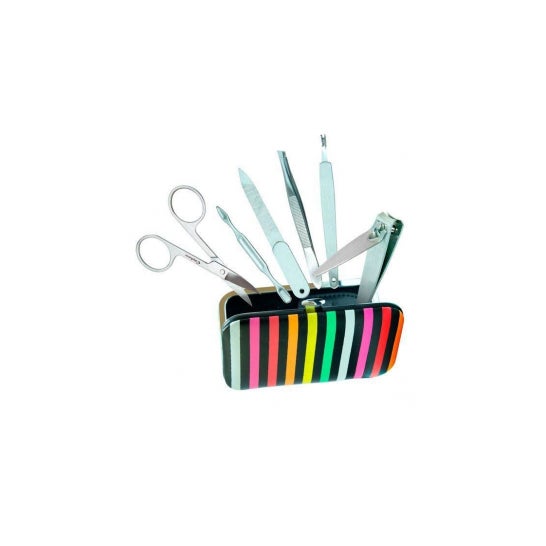 Kit de Manicure Estipharm Little Marcel Kit de Manicure de 6 peças para Manicure