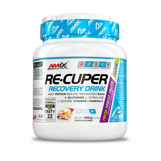 Amix Performance Re-Cuper Recovery Drink Frutas del Bosque 550g