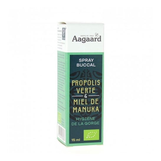 Aagaard Spray Bucal Própolis Verde & Manuka Honey 15ml