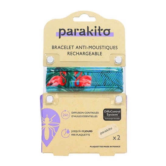 Pulseira Anti-Mosquito Para'Kito Blue Graffic 1ut
