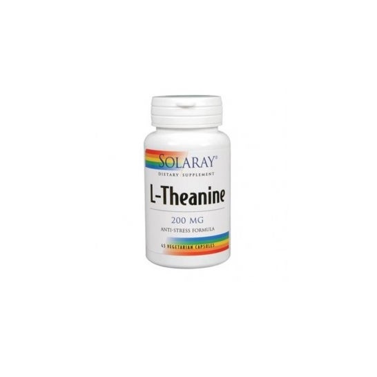 Solaray L-theanine 200mg 45cáps
