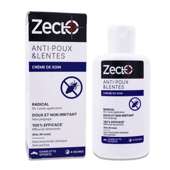 Zecto Creme de Cuidado Antipiolhos e Lêndeas 100 ml