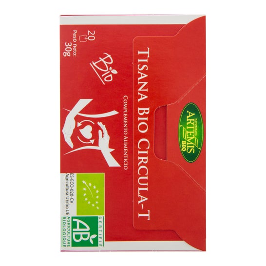 Filtros Artemis Organic Tisane Circula-T 20