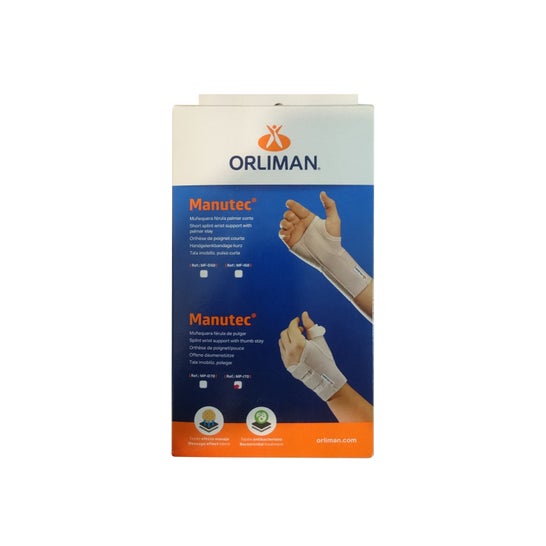 Orliman Wrist Orthosis Palmar Splint D50 T:3 17-19D 1pc