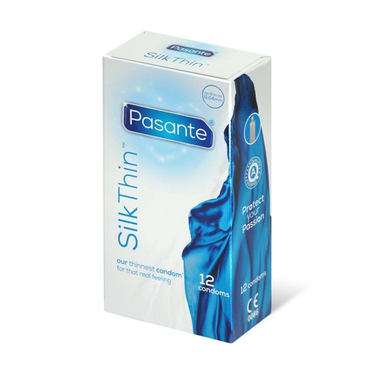 Preservativos Pasante Pack Silk Thinner Thinner Silk Thinner 12 unidades