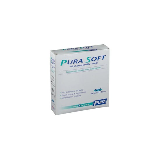 Tecido Sixtem Pure Soft Gauze 10X10Cm 100Pcs
