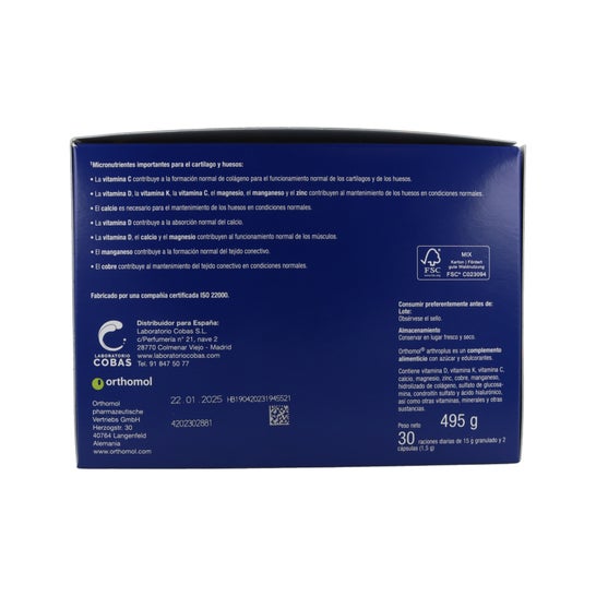 Orthomol Arthro Plus 30 Envelopes