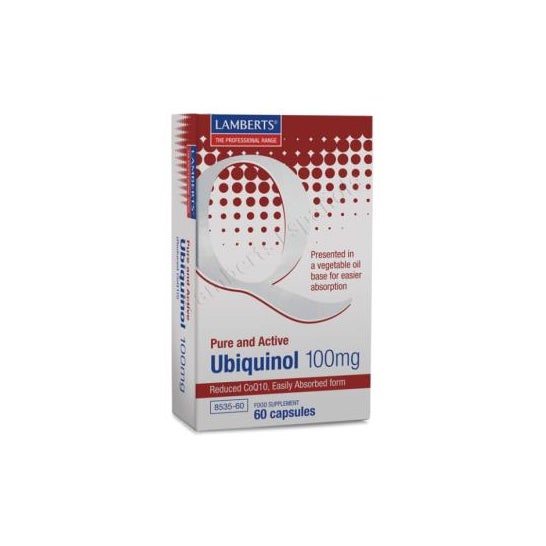 Lamberts Ubiquinol 100mg 60caps DocMorris PT